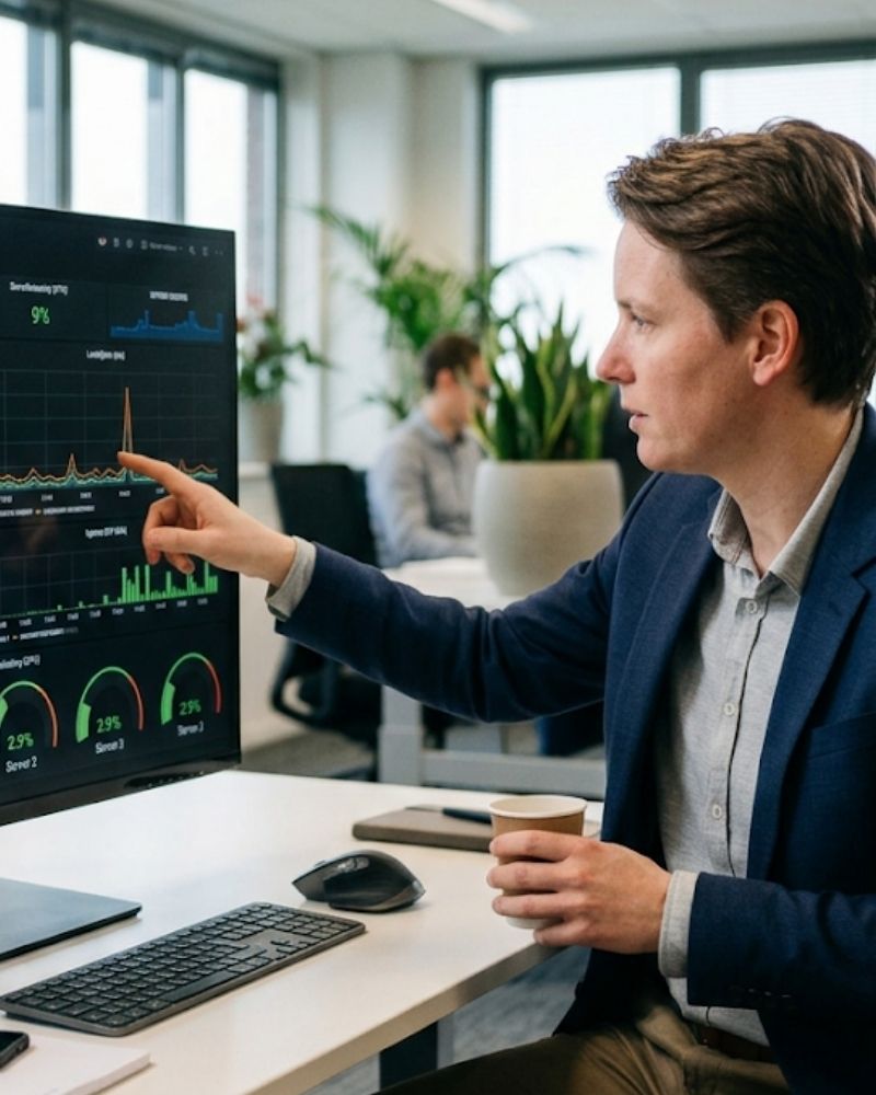 Performance monitoring dashboard